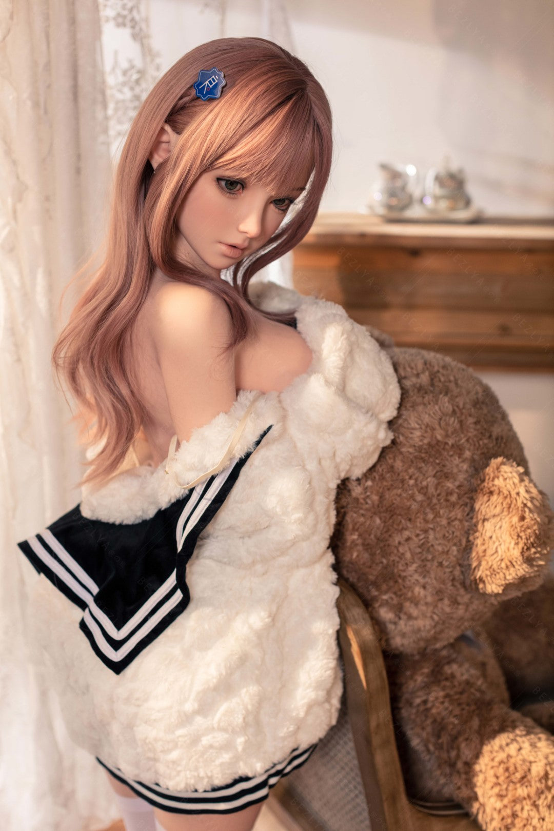 Sekso lėlė Convallaria (Bezlya Doll 149 cm D puodelis 2,2CF silikonas)