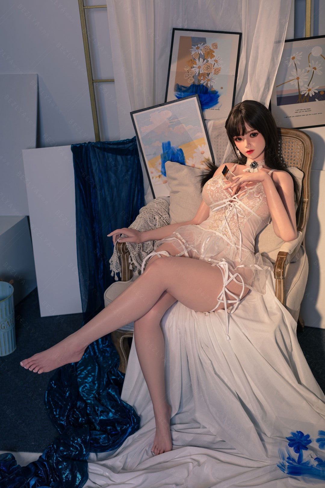 Sekso lėlė Convallaria (Bezlya Doll 155 cm H-puodelis 2,1 silikonas)