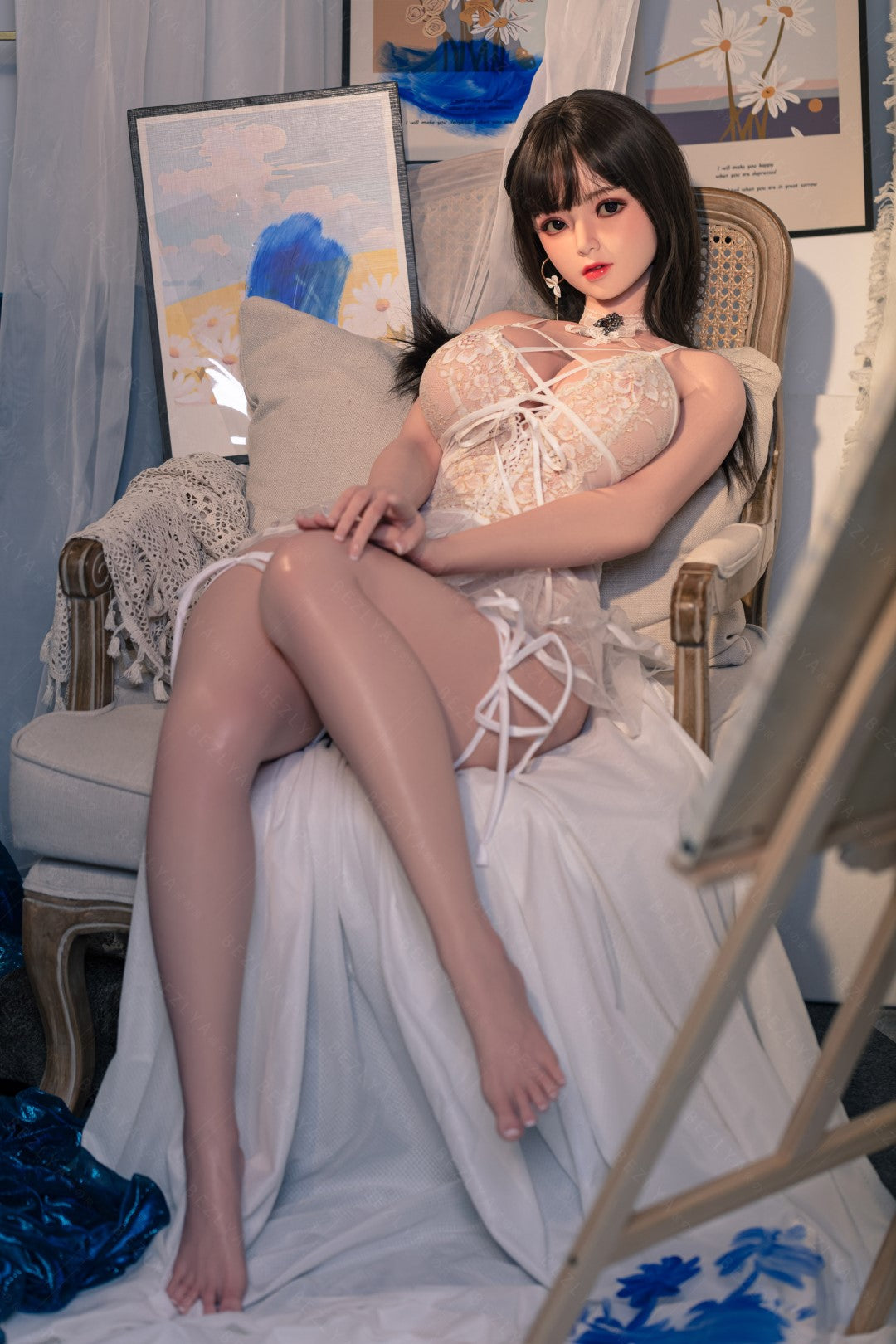 Sekso lėlė Convallaria (Bezlya Doll 155 cm H-puodelis 2,1 silikonas)