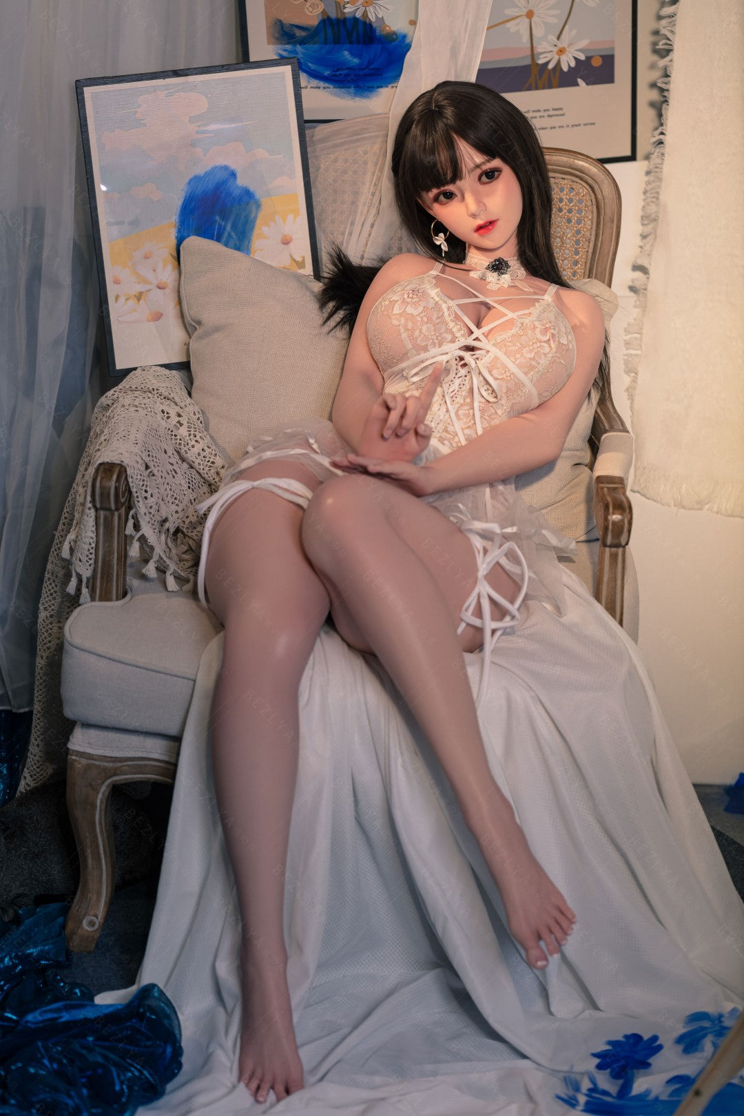 Sekso lėlė Convallaria (Bezlya Doll 155 cm H-puodelis 2,1 silikonas)