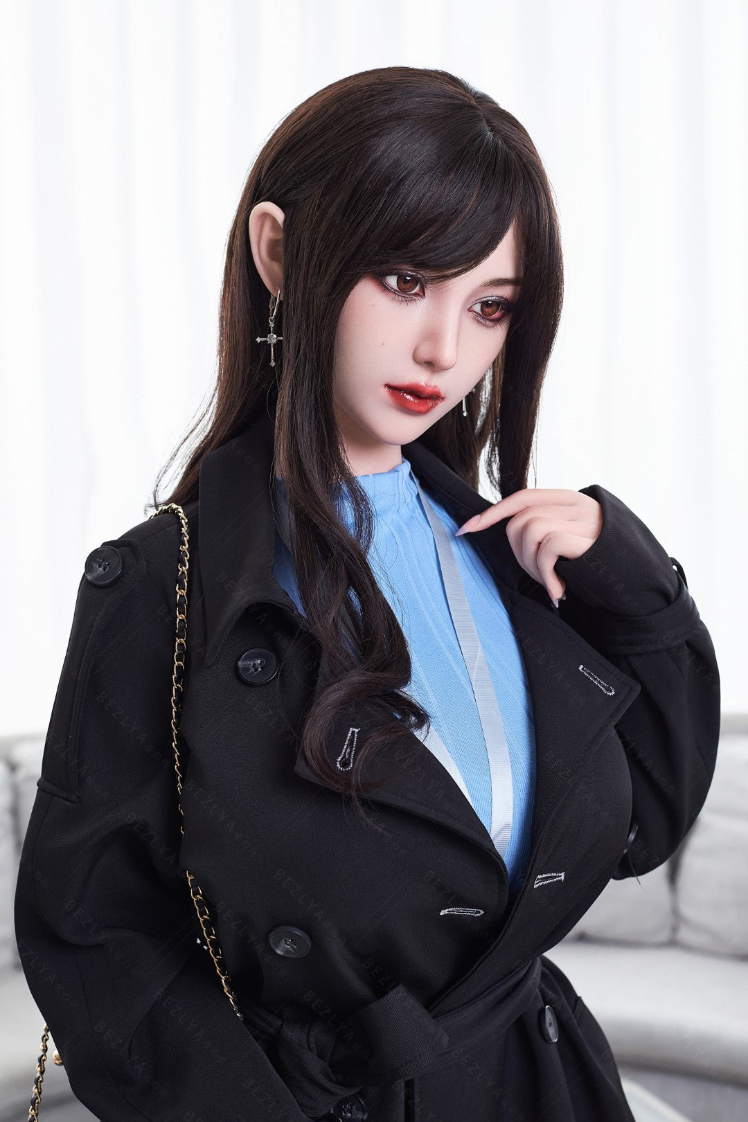 Hibiscus Sex Doll (Bezlya Doll 161 cm G puodelis 2,2 silikonas)