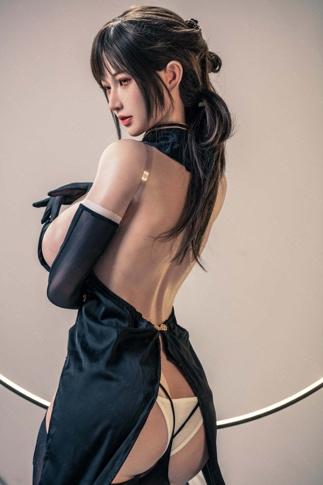 Sekso lėlė Lagenaria (Bezlya Doll 155 cm H-puodelis 2,1 silikonas)