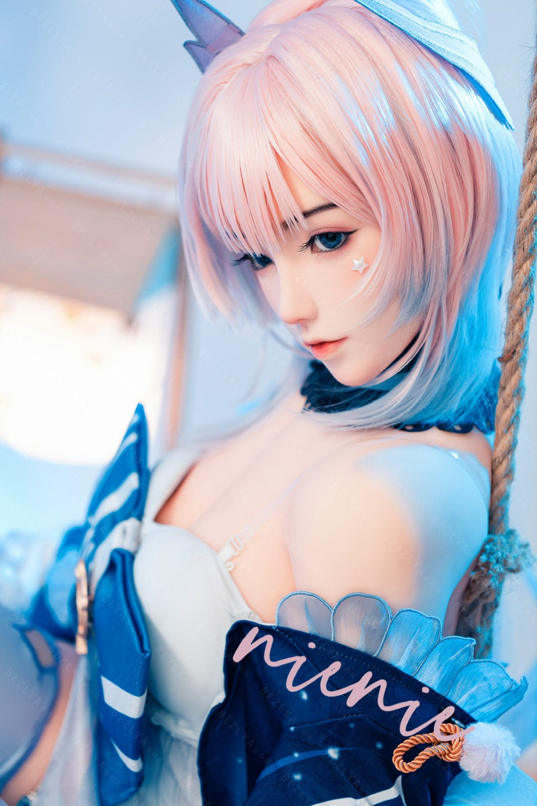 Sekso lėlė Cyrtenthera (Bezlya Doll 155 cm B puodelis 2,0 TPE + silikonas)