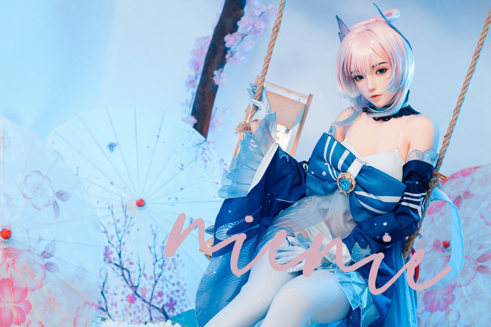 Sekso lėlė Cyrtenthera (Bezlya Doll 155 cm B puodelis 2,0 TPE + silikonas)