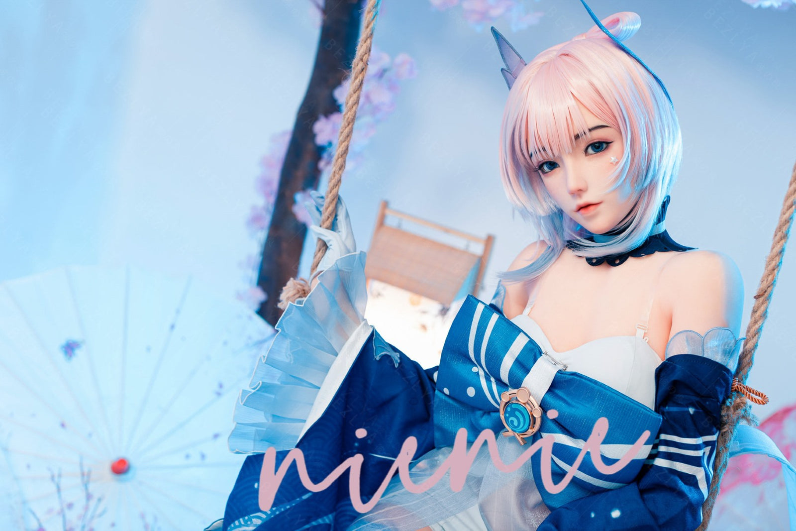 Sekso lėlė Cyrtenthera (Bezlya Doll 155 cm B puodelis 2,0 TPE + silikonas)