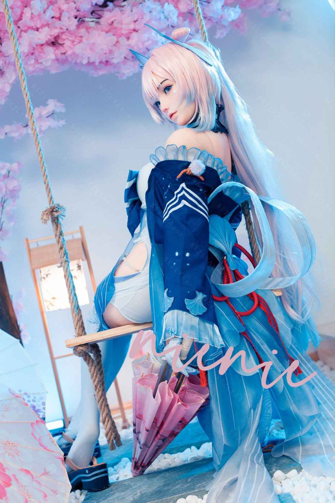 Sekso lėlė Cyrtenthera (Bezlya Doll 155 cm B puodelis 2,0 TPE + silikonas)