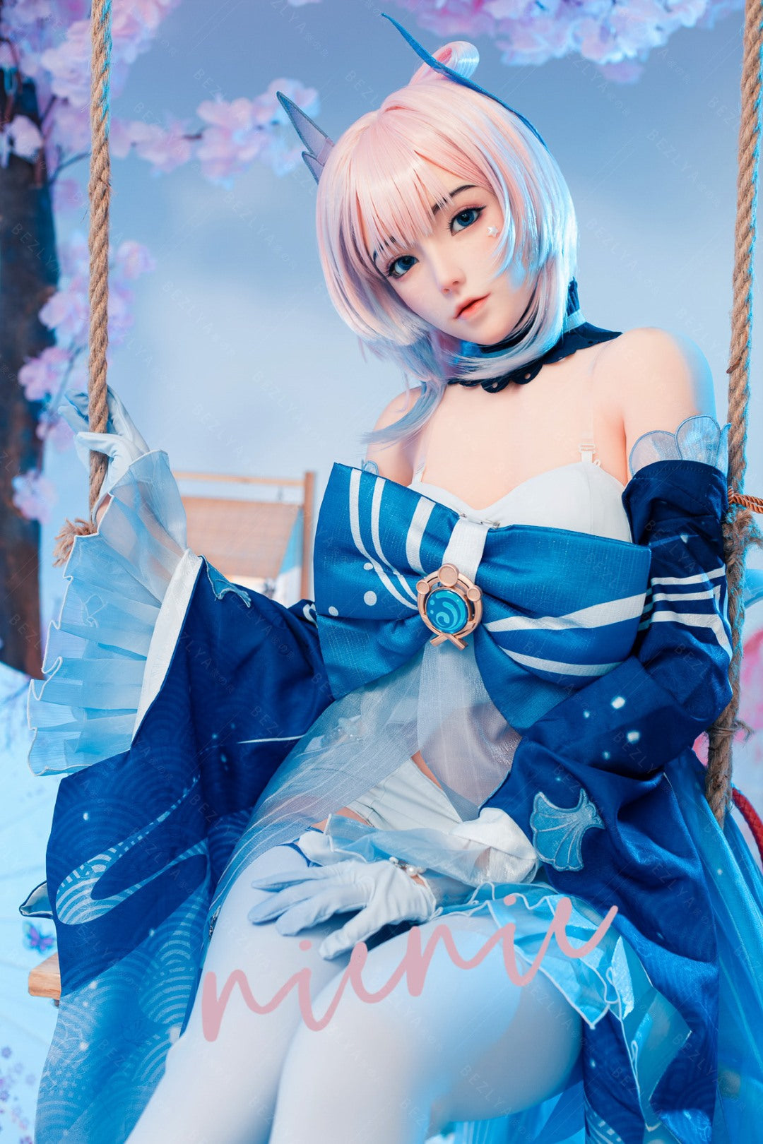 Sekso lėlė Cyrtenthera (Bezlya Doll 155 cm B puodelis 2,0 TPE + silikonas)
