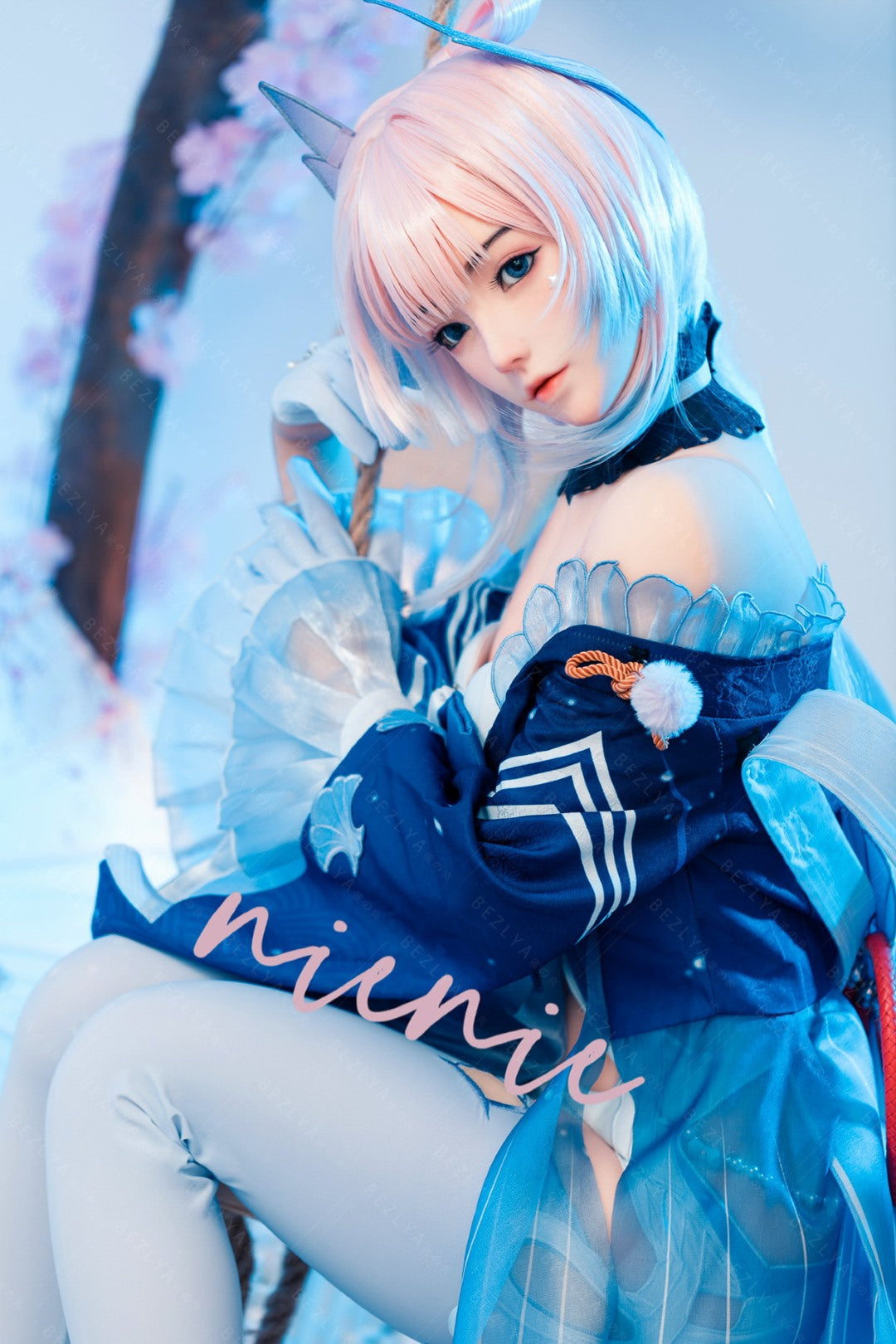 Sekso lėlė Cyrtenthera (Bezlya Doll 155 cm B puodelis 2,0 TPE + silikonas)