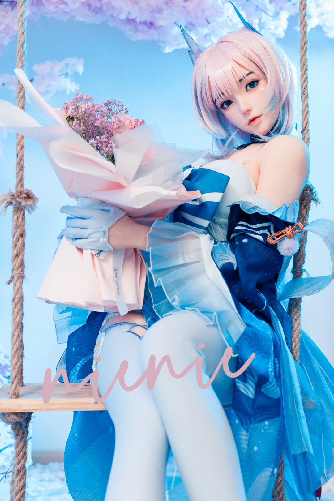 Sekso lėlė Cyrtenthera (Bezlya Doll 155 cm B puodelis 2,0 TPE + silikonas)