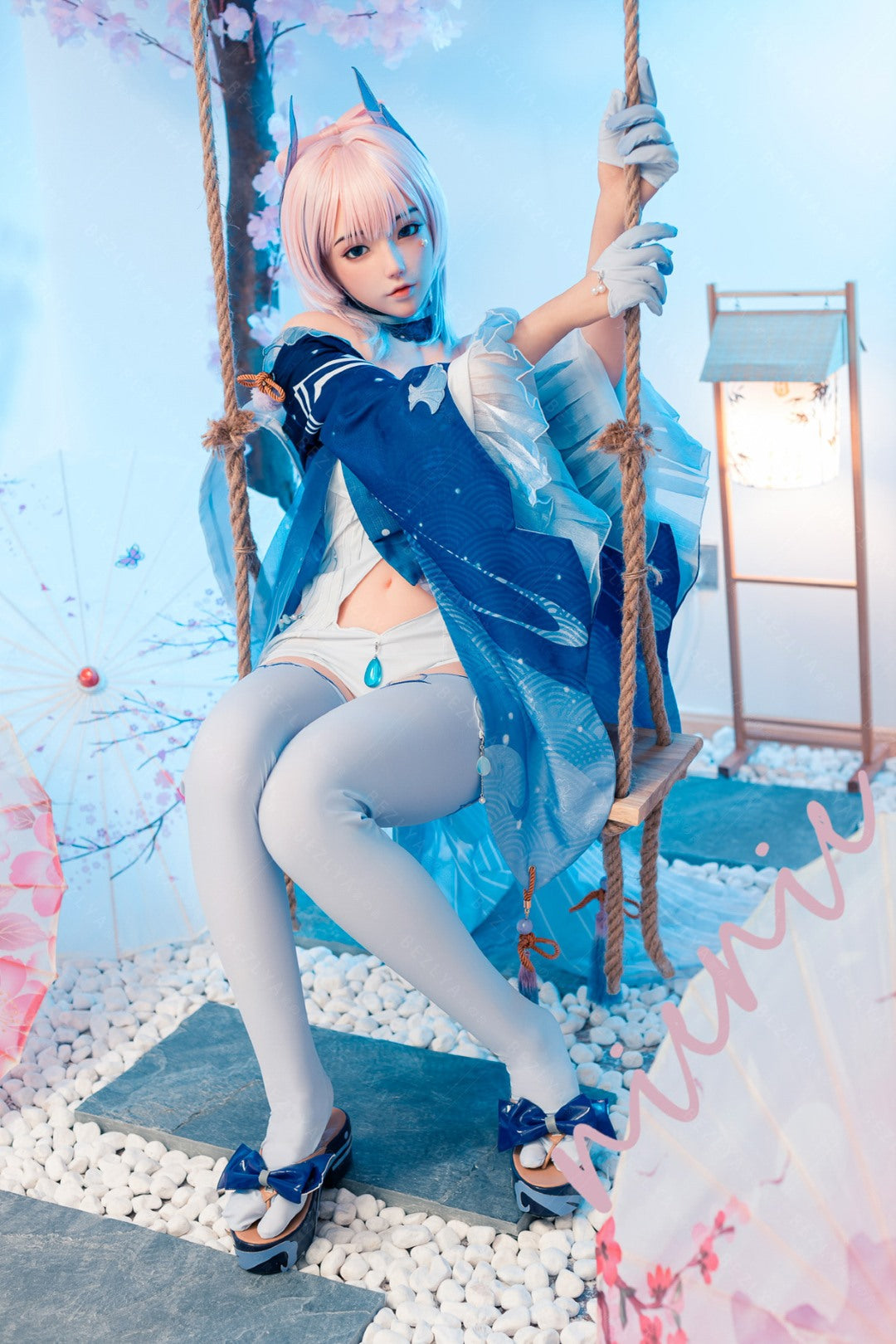 Sekso lėlė Cyrtenthera (Bezlya Doll 155 cm B puodelis 2,0 TPE + silikonas)