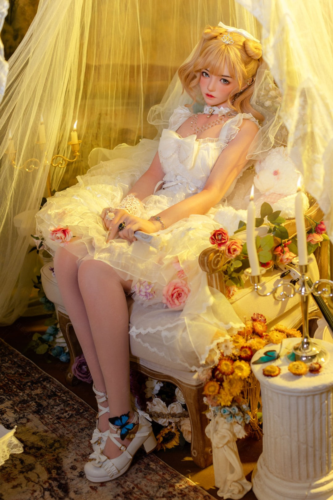 Sekso lėlė Oleander (Bezlya Doll 156 cm B puodelis 2,1 silikonas)