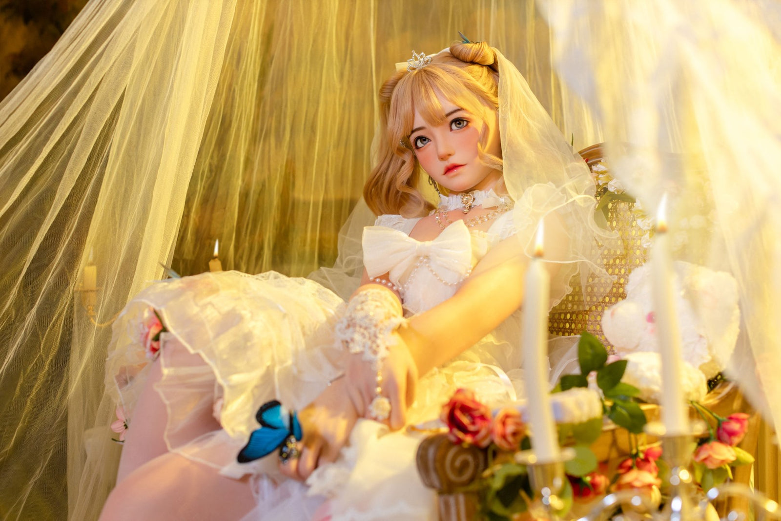 Sekso lėlė Oleander (Bezlya Doll 156 cm B puodelis 2,1 silikonas)