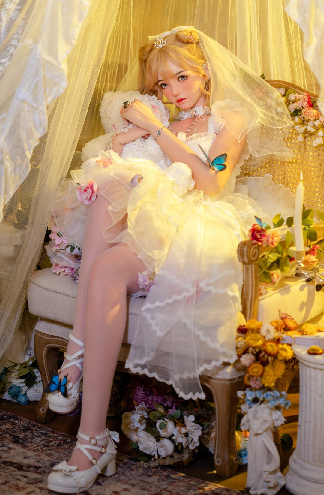 Sekso lėlė Oleander (Bezlya Doll 156 cm B puodelis 2,1 silikonas)
