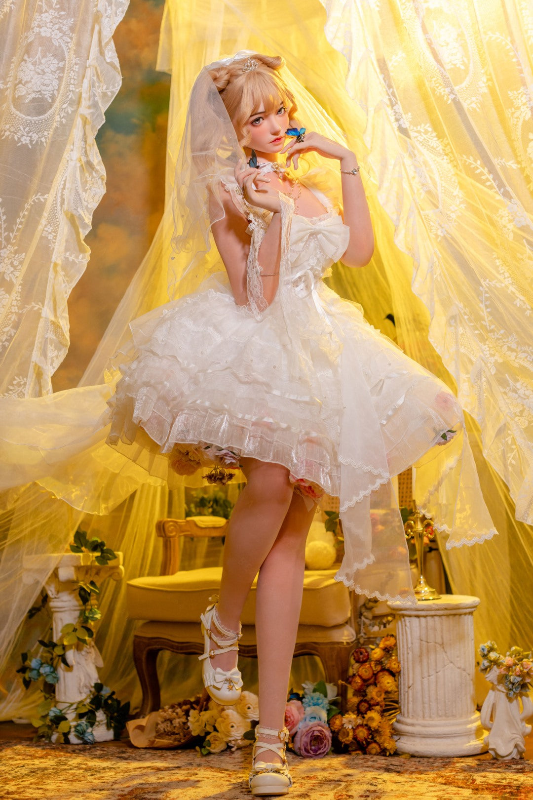 Sekso lėlė Oleander (Bezlya Doll 156 cm B puodelis 2,1 silikonas)