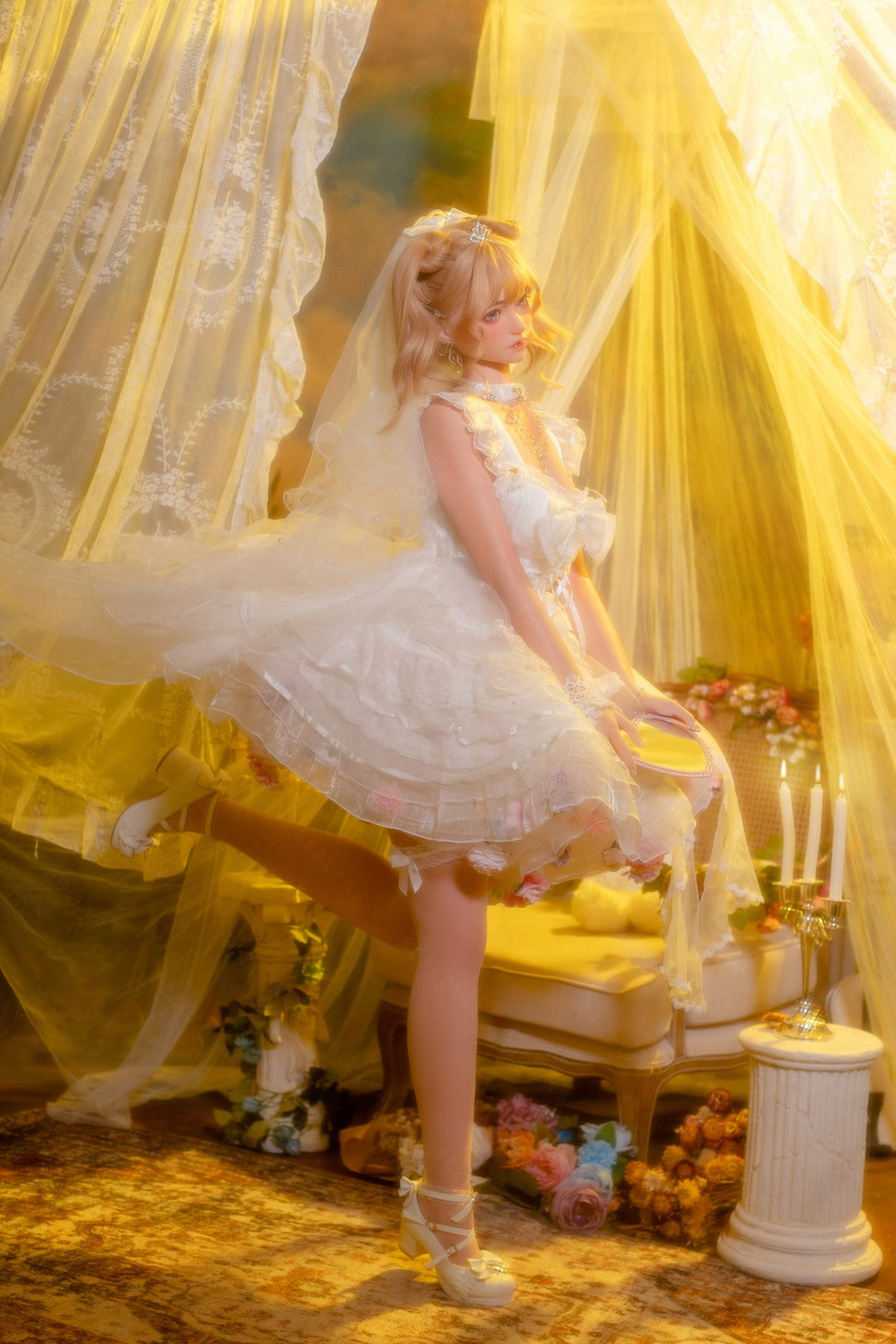 Sekso lėlė Oleander (Bezlya Doll 156 cm B puodelis 2,1 silikonas)