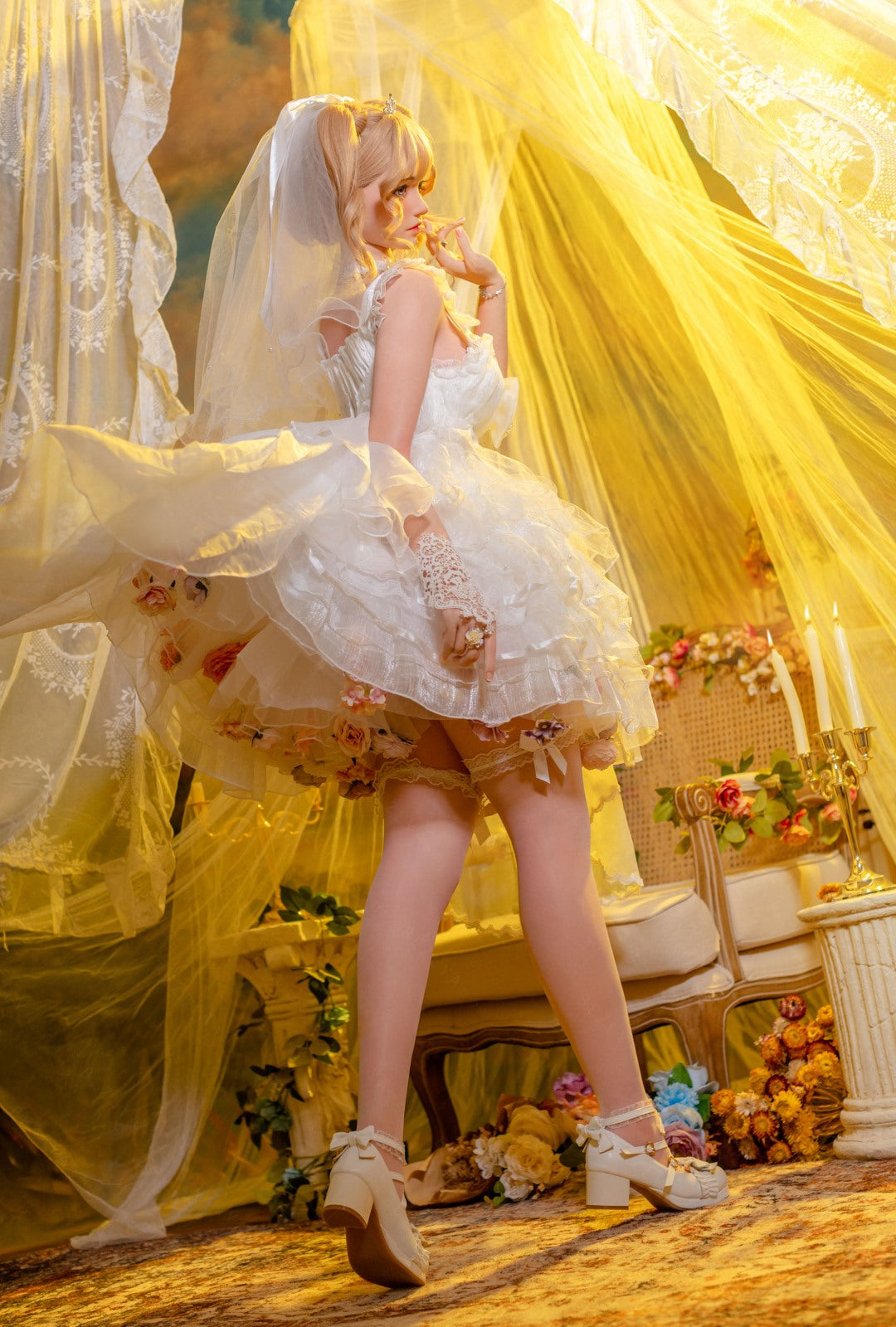Sekso lėlė Oleander (Bezlya Doll 156 cm B puodelis 2,1 silikonas)