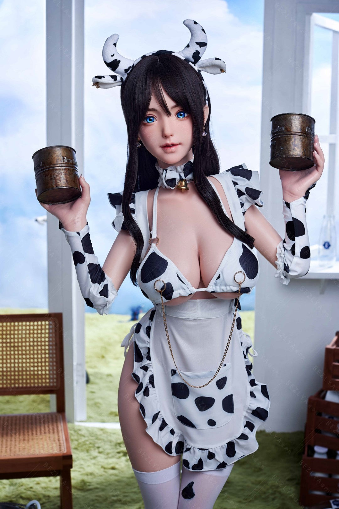 Pisum Sex Doll (AITIA Lėlė 145 cm F-puodelis 2,2CF silikonas)