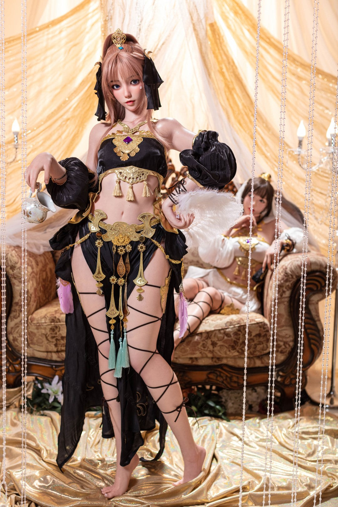 Sekso lėlė Cyrtenthera (Bezlya Doll 155 cm H-puodelis 2,1 silikonas)