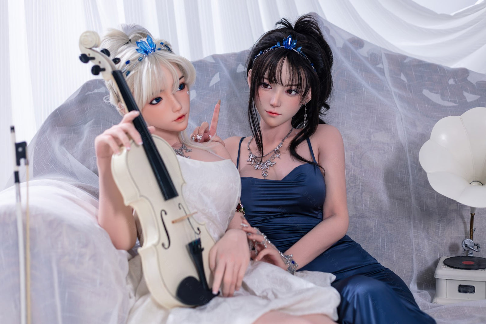 Sekso lėlė Gardenia (Bezlya Doll 155 cm E-puodelis 2,2CF silikonas)