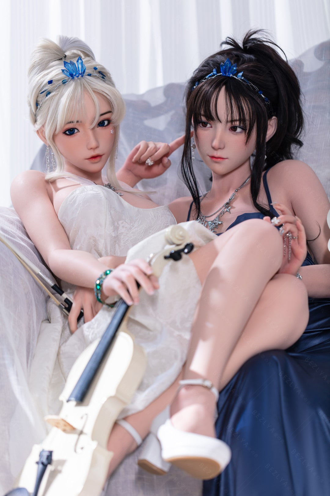 Sekso lėlė Cyrtenthera (Bezlya Doll 155 cm E-puodelis 2,2CF silikonas)