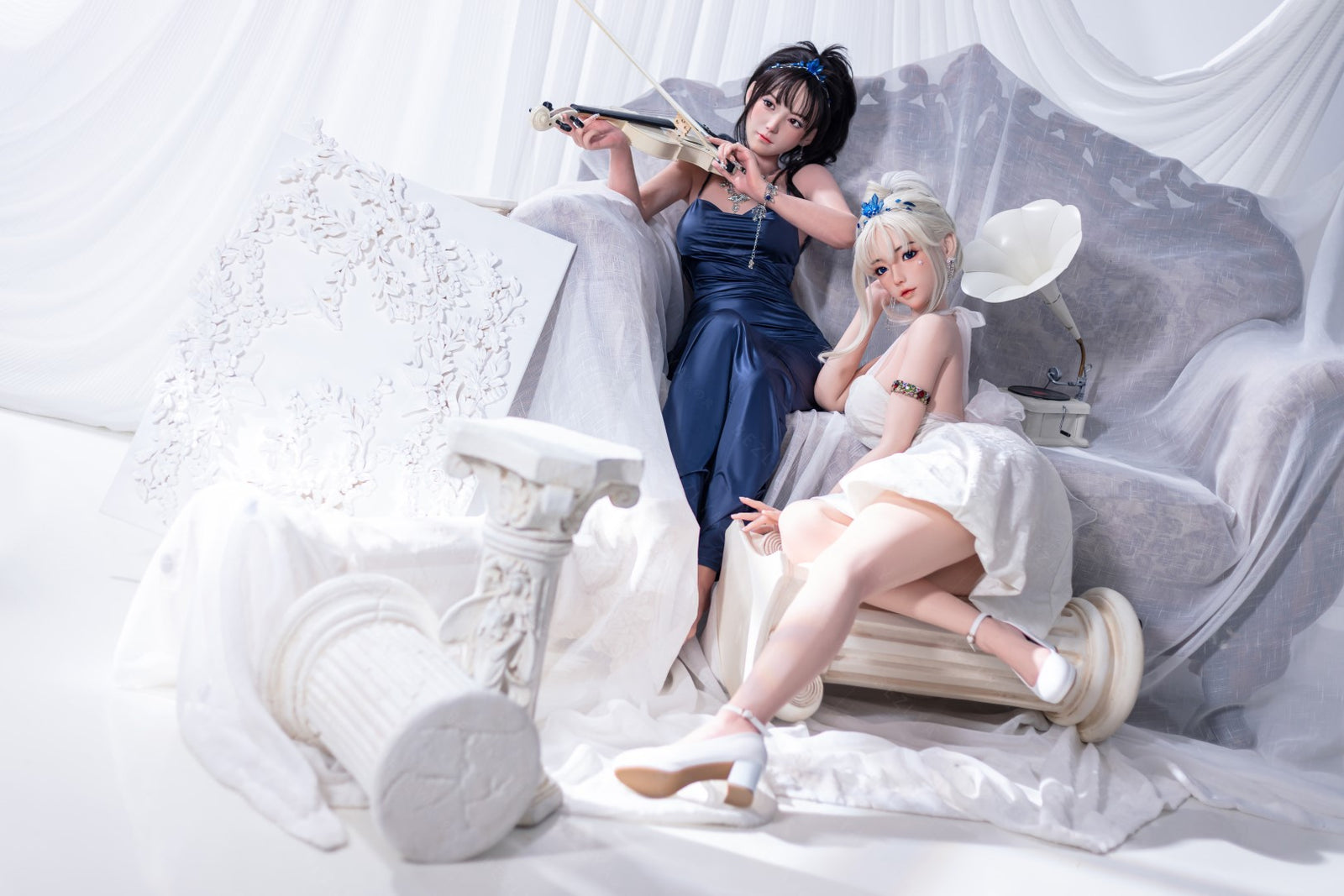 Sekso lėlė Cyrtenthera (Bezlya Doll 155 cm E-puodelis 2,2CF silikonas)