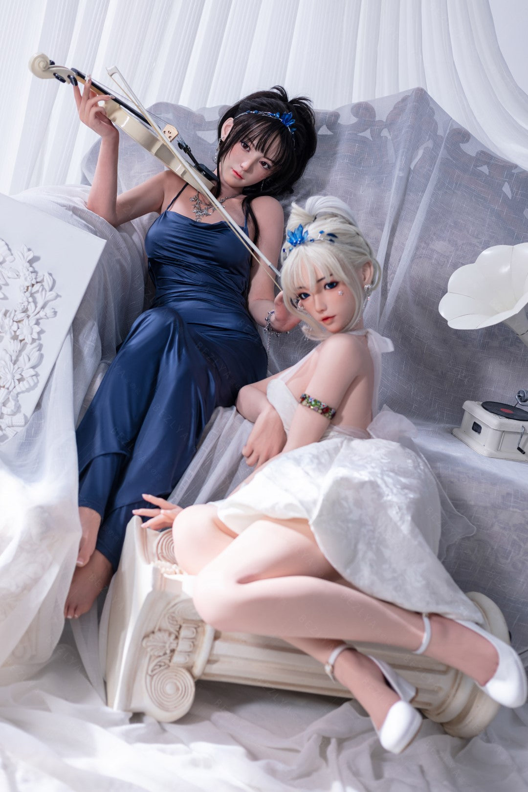 Sekso lėlė Cyrtenthera (Bezlya Doll 155 cm E-puodelis 2,2CF silikonas)
