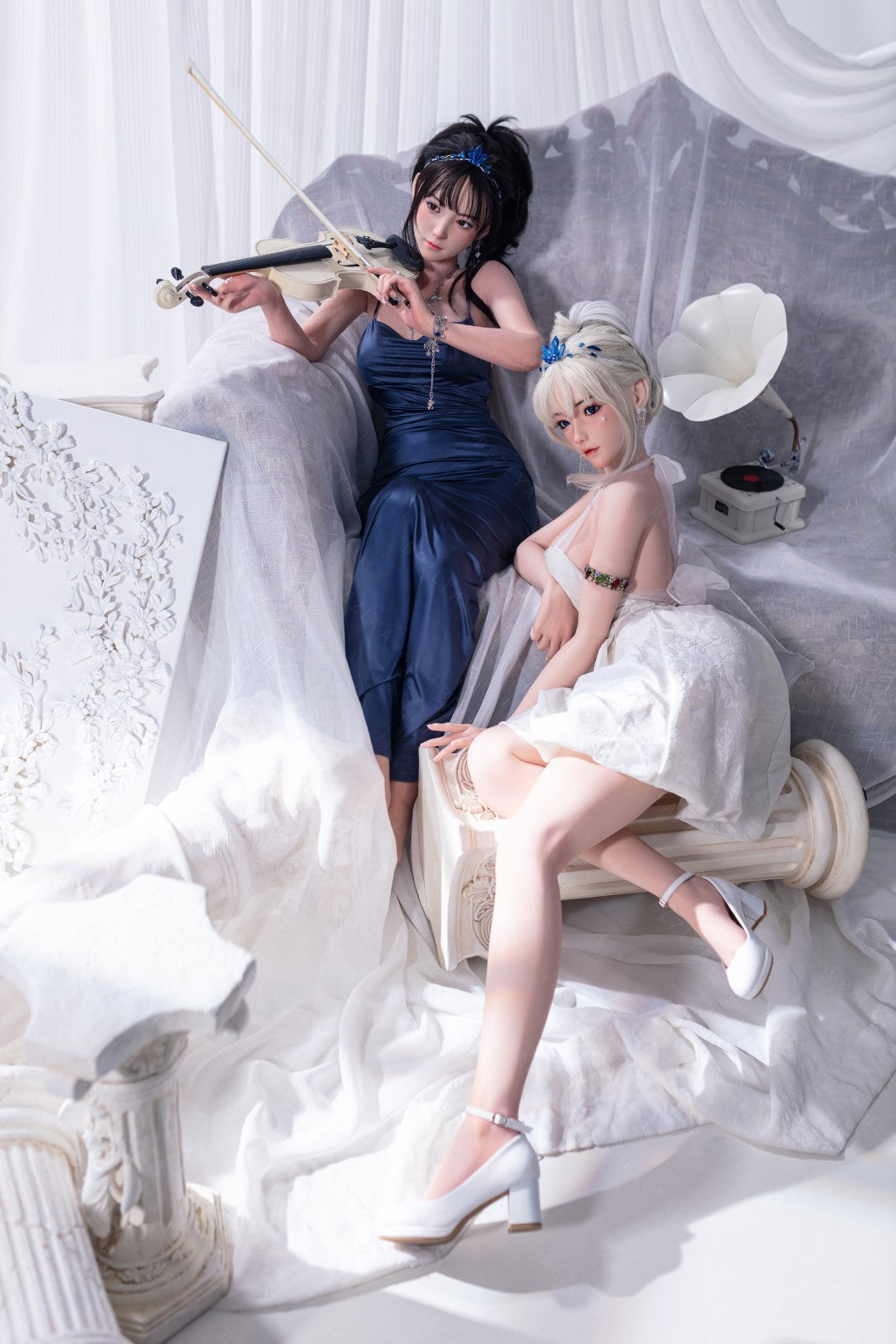 Sekso lėlė Gardenia (Bezlya Doll 155 cm E-puodelis 2,2CF silikonas)