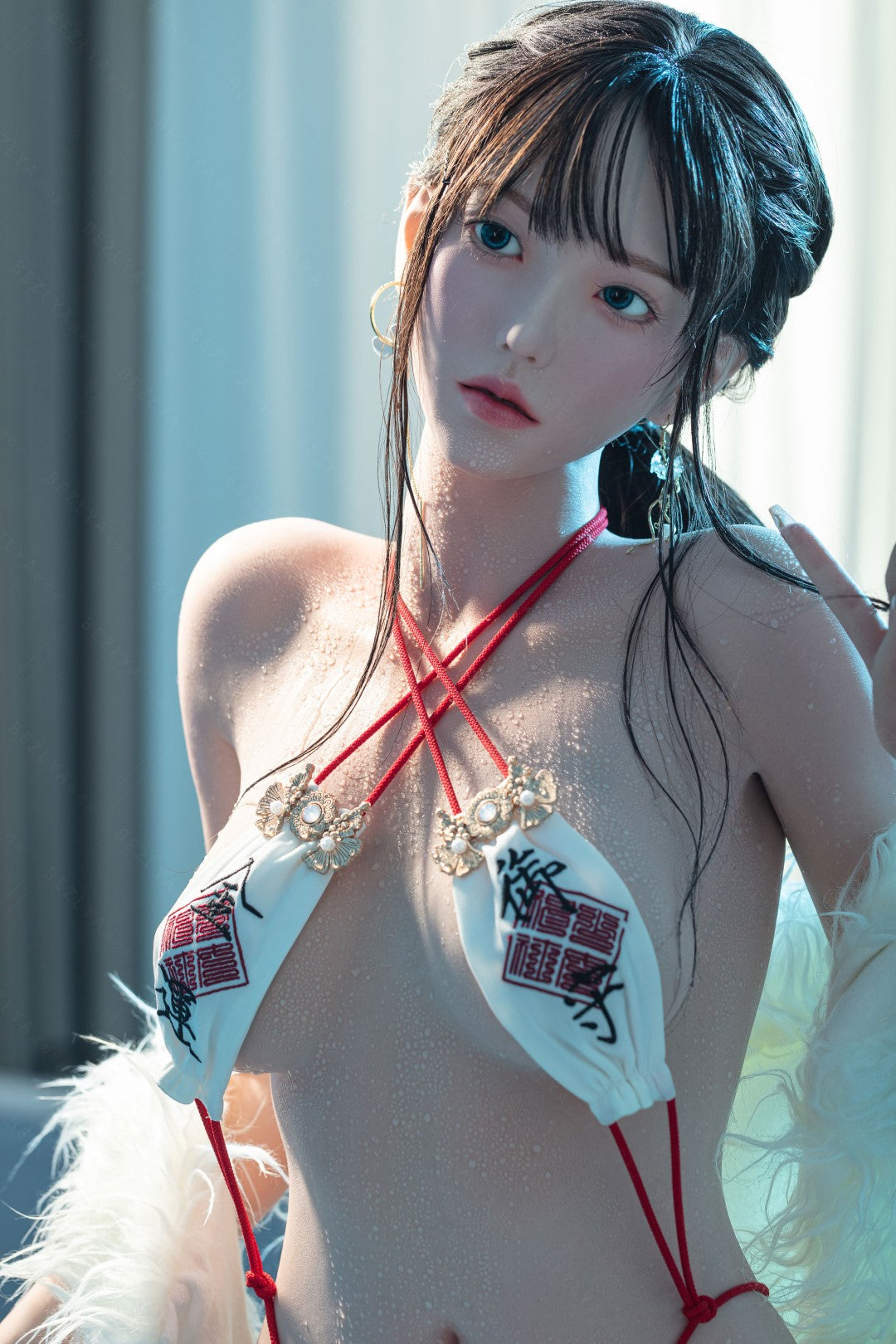 Sekso lėlė Nymphaea (Bezlya Doll 153 cm C puodelis 2,2 U silikonas)