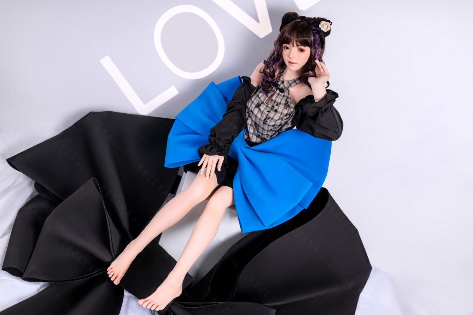 Pisum Sex Doll (Bezlya Doll 150 cm B puodelis 2,1 silikonas)