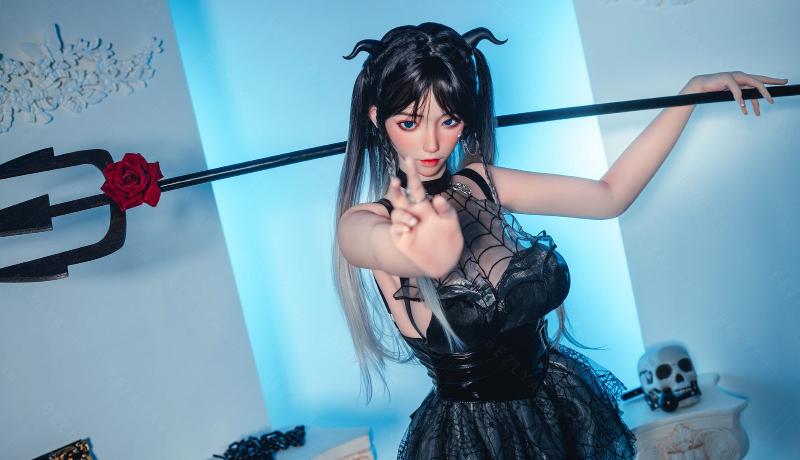 Sekso lėlė Cyrtenthera (Bezlya Doll 163 cm C puodelis 2.1 silikoninis)