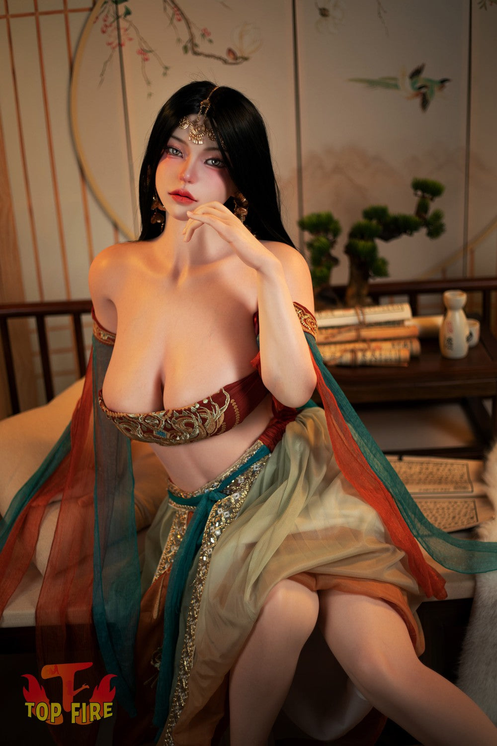 Sekso lėlė Arija (Top Fire Doll 160 cm F puodelis T67 silikonas)