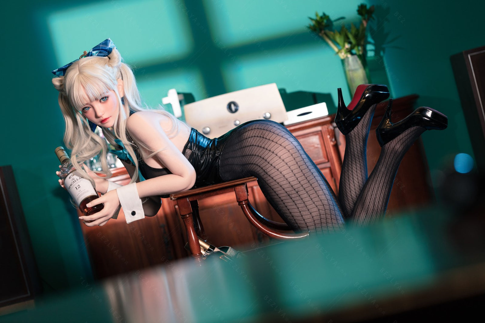 Sekso lėlė Oleander (Bezlya Doll 155 cm E-puodelis 2,2CF silikonas)