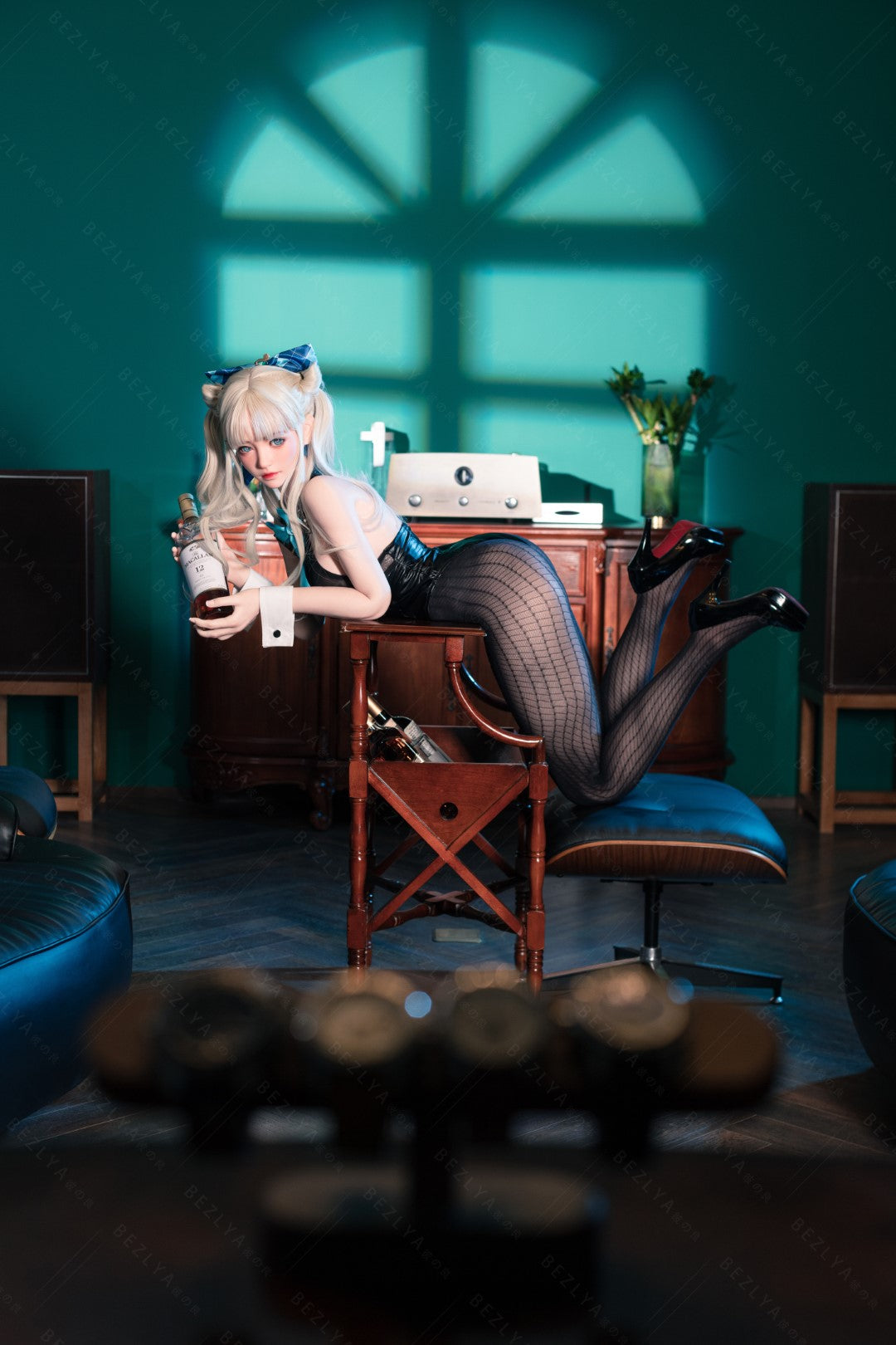 Sekso lėlė Oleander (Bezlya Doll 155 cm E-puodelis 2,2CF silikonas)