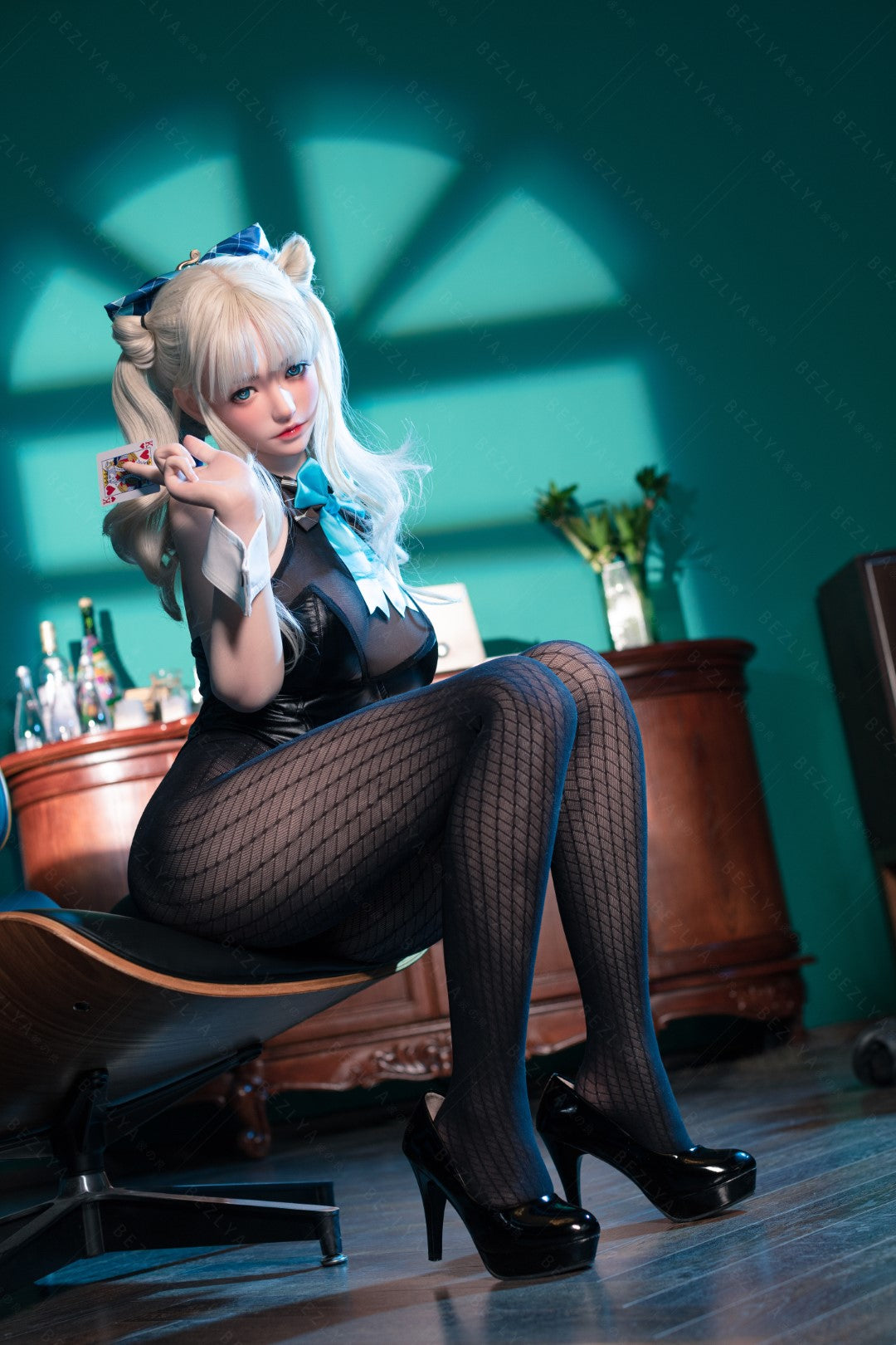 Sekso lėlė Oleander (Bezlya Doll 155 cm E-puodelis 2,2CF silikonas)