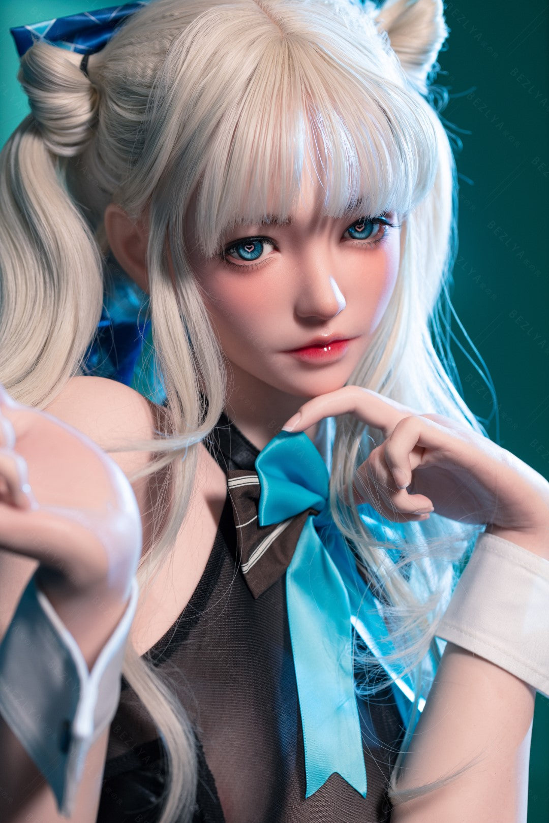 Sekso lėlė Oleander (Bezlya Doll 155 cm E-puodelis 2,2CF silikonas)
