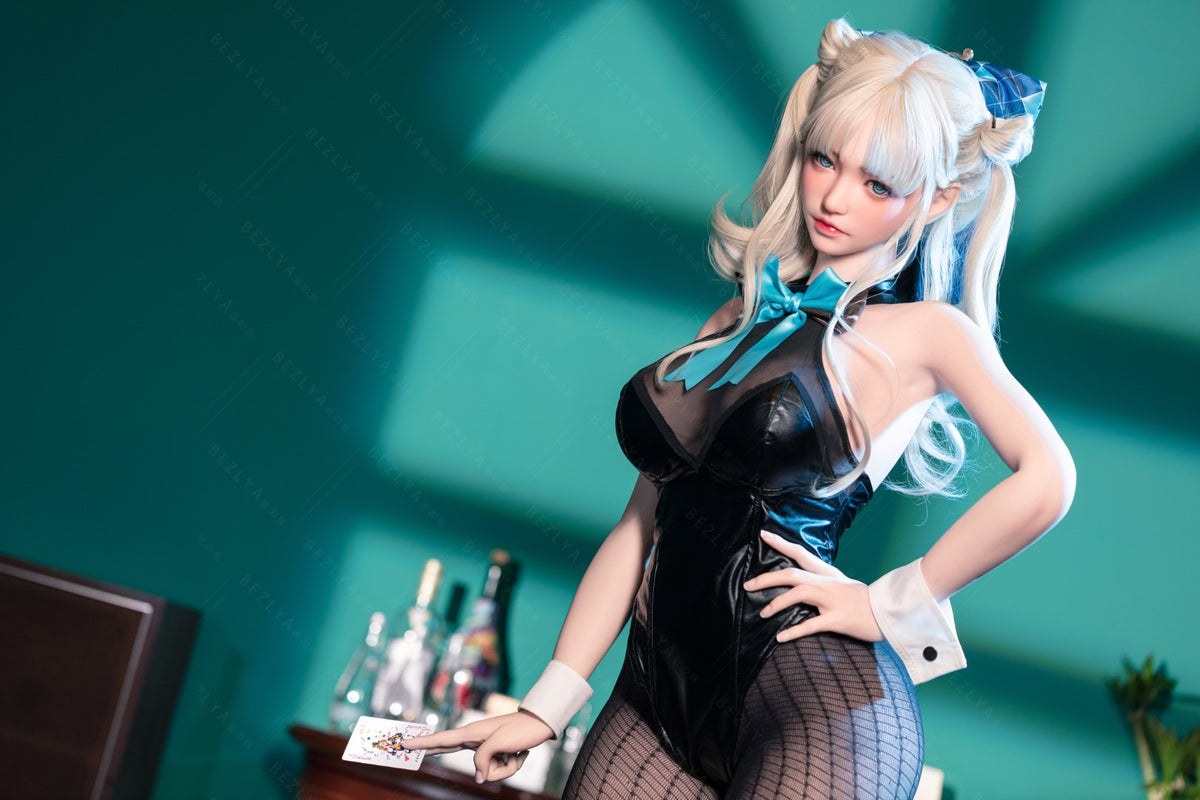 Sekso lėlė Oleander (Bezlya Doll 155 cm E-puodelis 2,2CF silikonas)