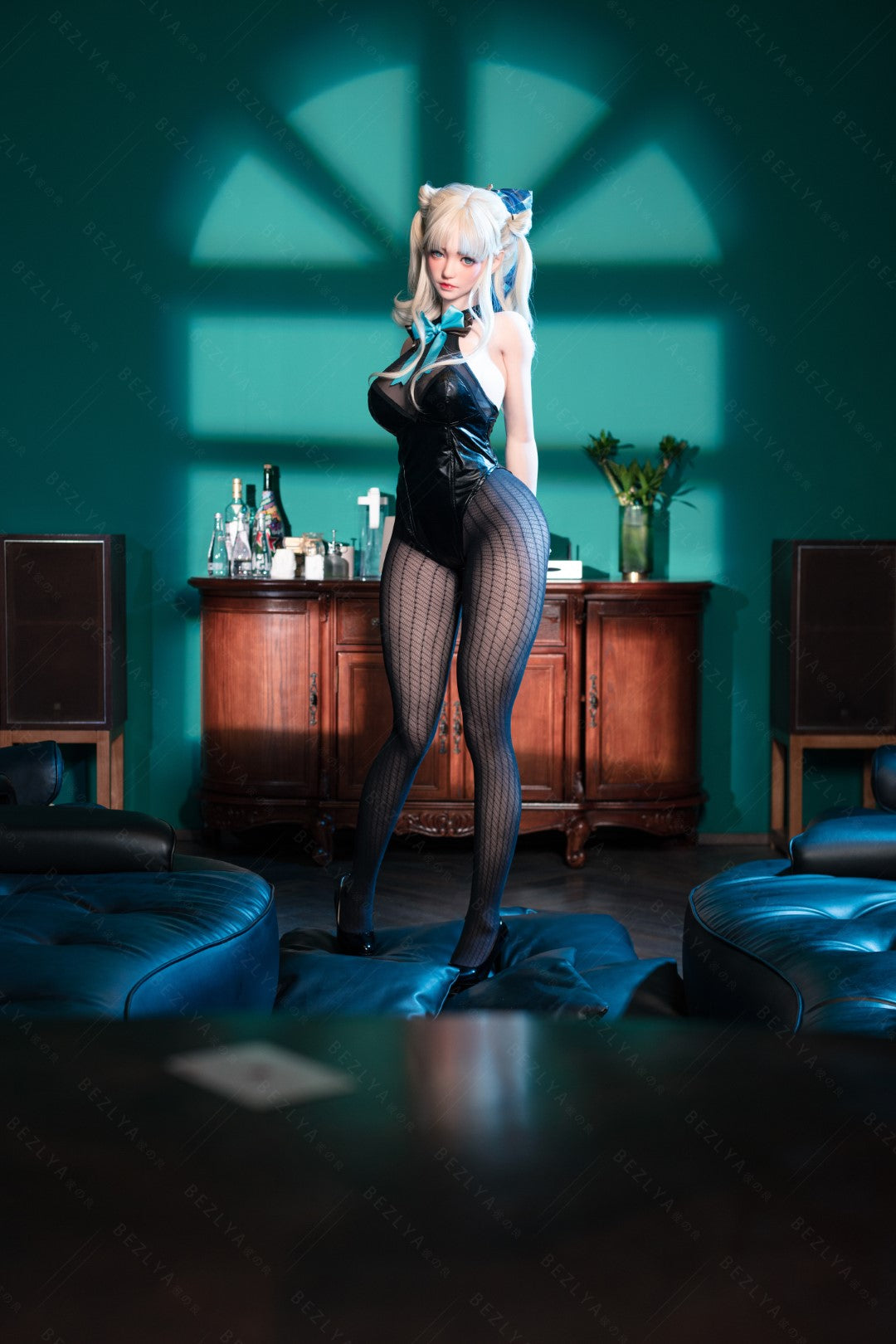 Sekso lėlė Oleander (Bezlya Doll 155 cm E-puodelis 2,2CF silikonas)