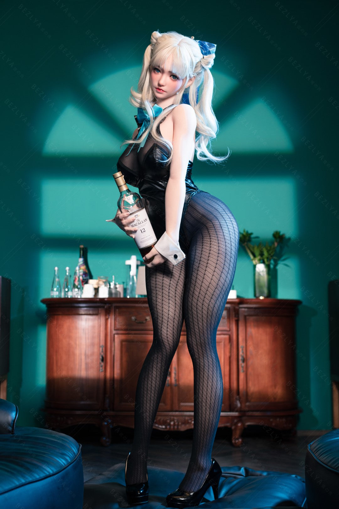 Sekso lėlė Oleander (Bezlya Doll 155 cm E-puodelis 2,2CF silikonas)