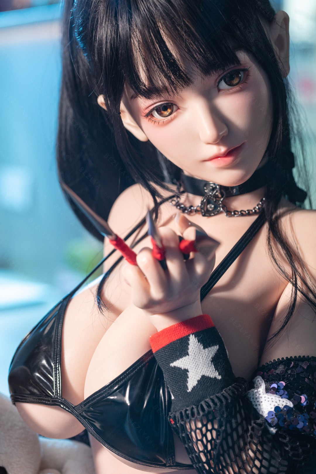 Sekso lėlė Paeonia (Bezlya Doll 145 cm F-puodelis 2,2CF silikonas)