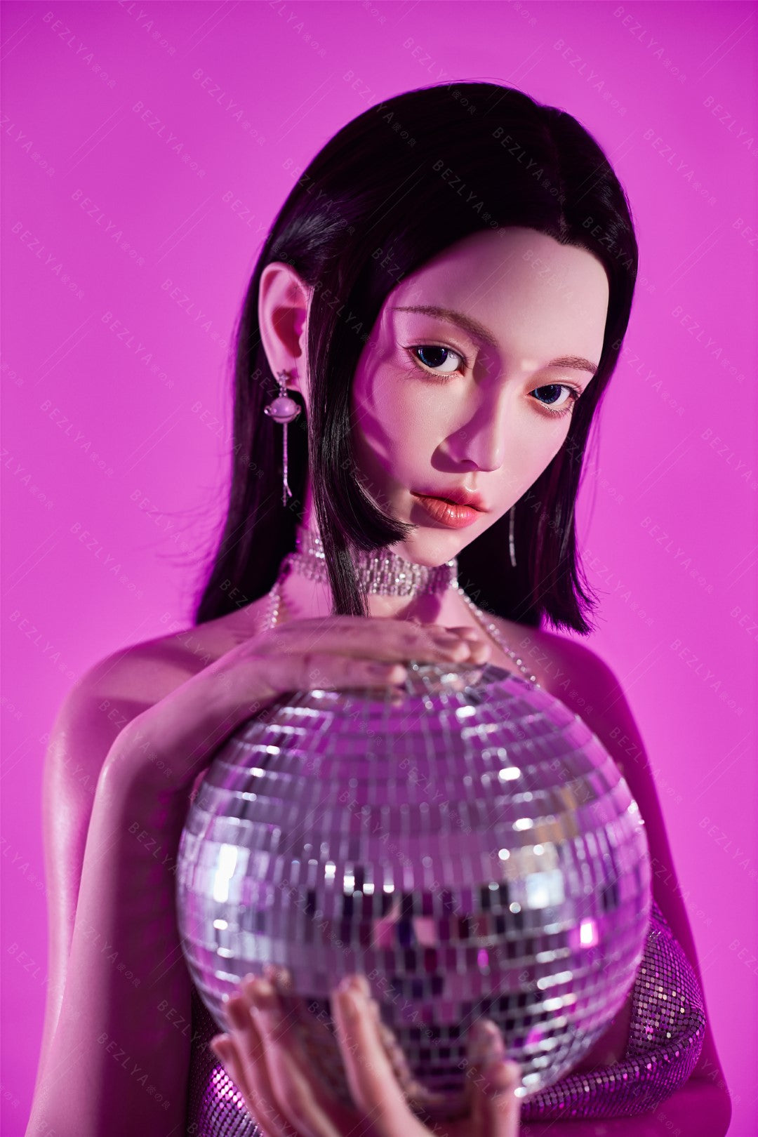 Sekso lėlė Nymphaea (Bezlya Doll 163 cm E-puodelis 2,2CF silikonas)