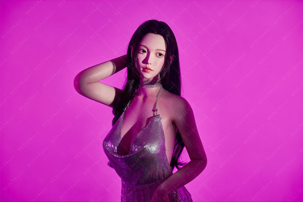 Sekso lėlė Nymphaea (Bezlya Doll 163 cm E-puodelis 2,2CF silikonas)