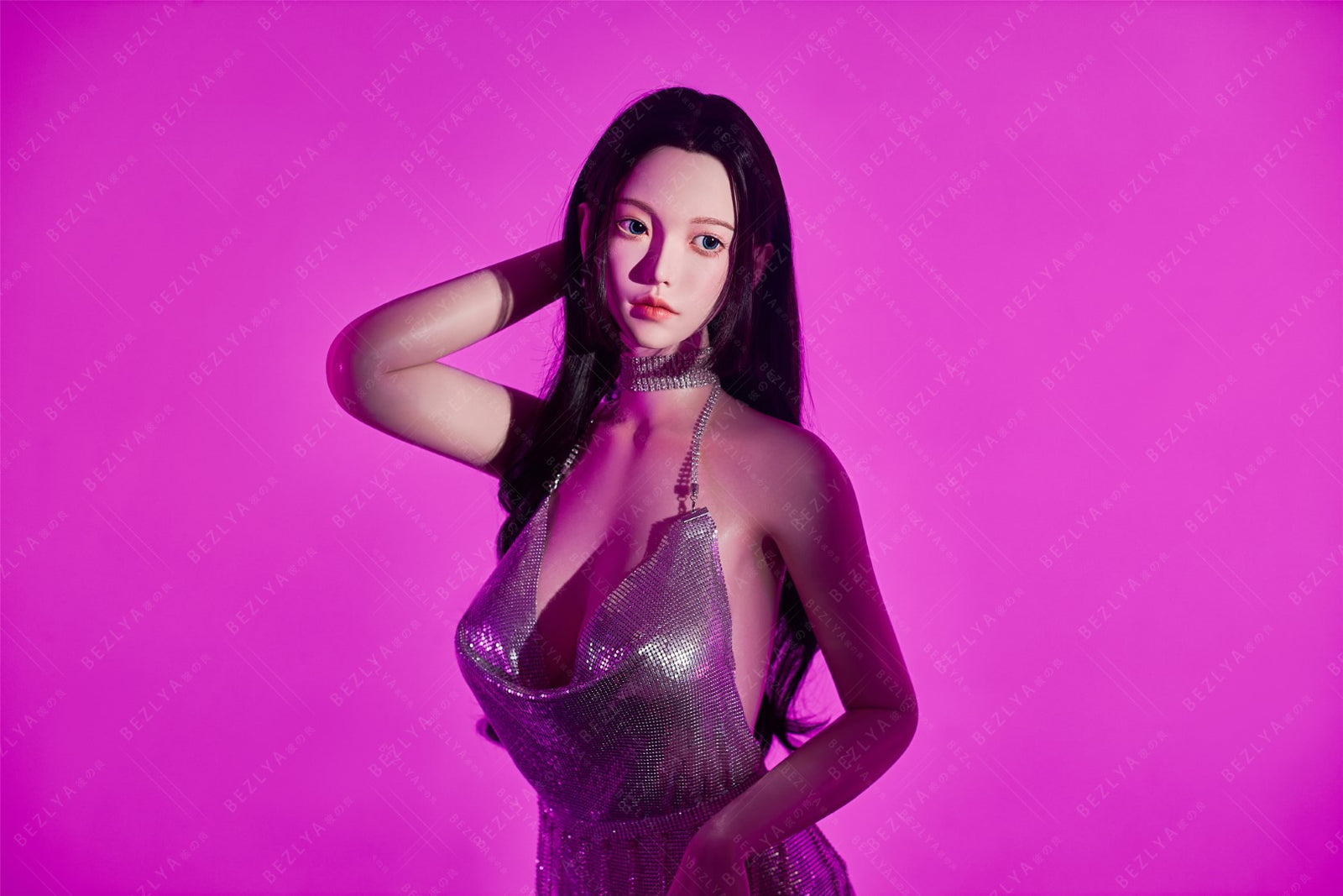 Sekso lėlė Nymphaea (Bezlya Doll 163 cm E-puodelis 2,2CF silikonas)