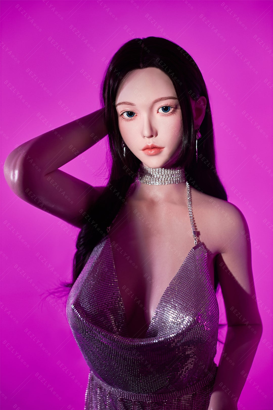 Sekso lėlė Nymphaea (Bezlya Doll 163 cm E-puodelis 2,2CF silikonas)