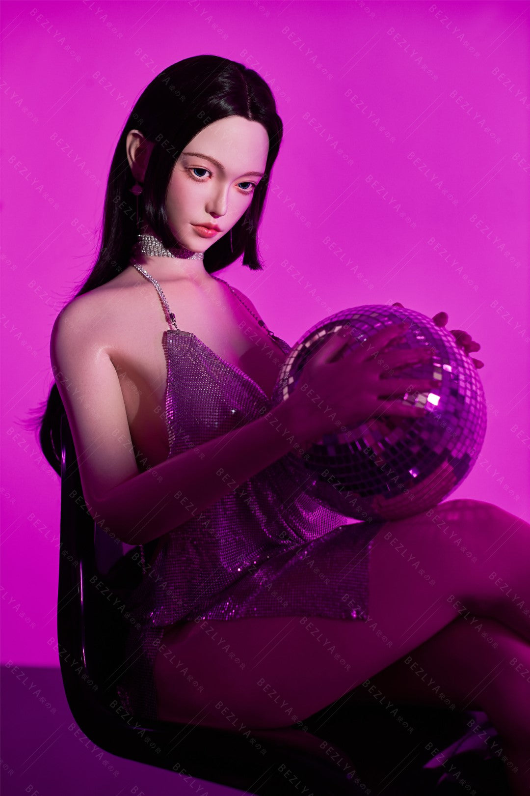 Sekso lėlė Nymphaea (Bezlya Doll 163 cm E-puodelis 2,2CF silikonas)
