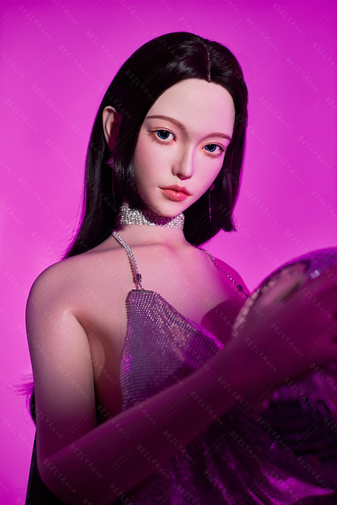 Sekso lėlė Nymphaea (Bezlya Doll 163 cm E-puodelis 2,2CF silikonas)