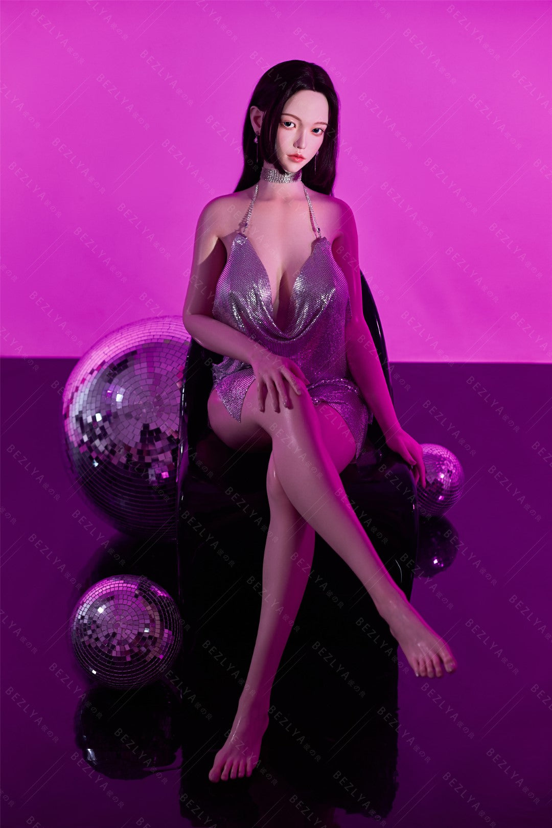 Sekso lėlė Nymphaea (Bezlya Doll 163 cm E-puodelis 2,2CF silikonas)