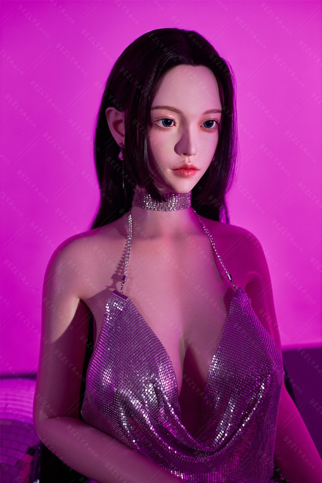 Sekso lėlė Nymphaea (Bezlya Doll 163 cm E-puodelis 2,2CF silikonas)