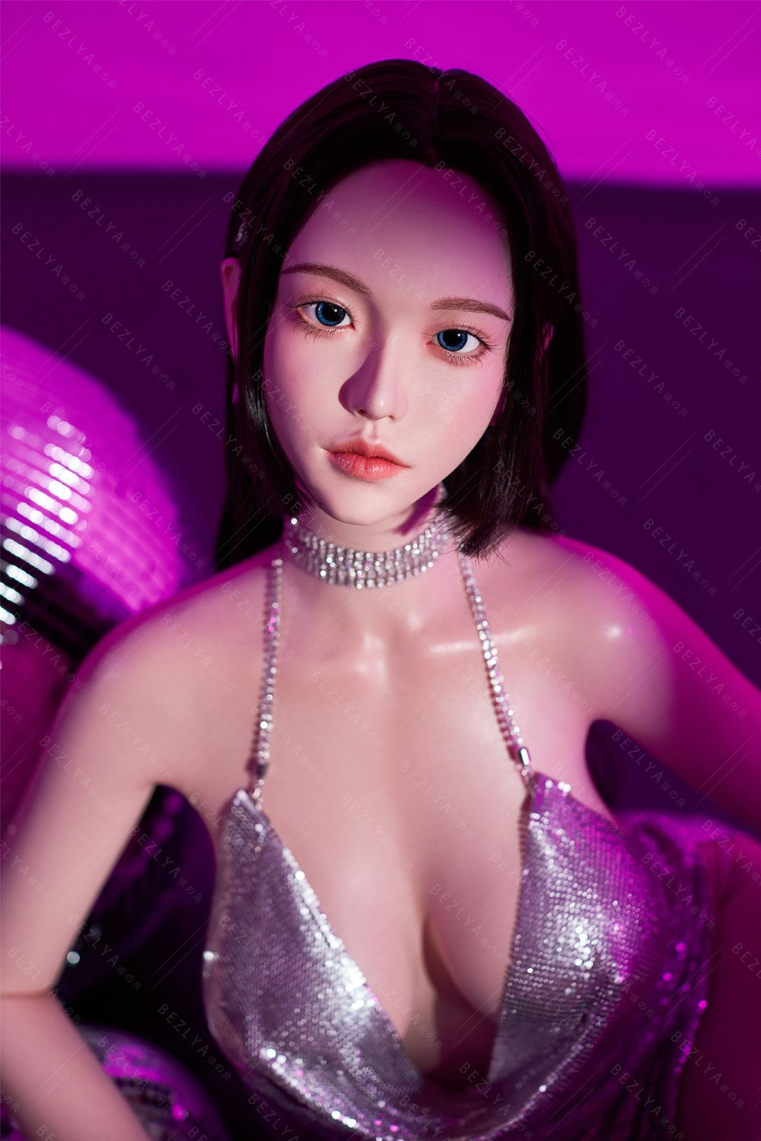 Sekso lėlė Nymphaea (Bezlya Doll 163 cm E-puodelis 2,2CF silikonas)