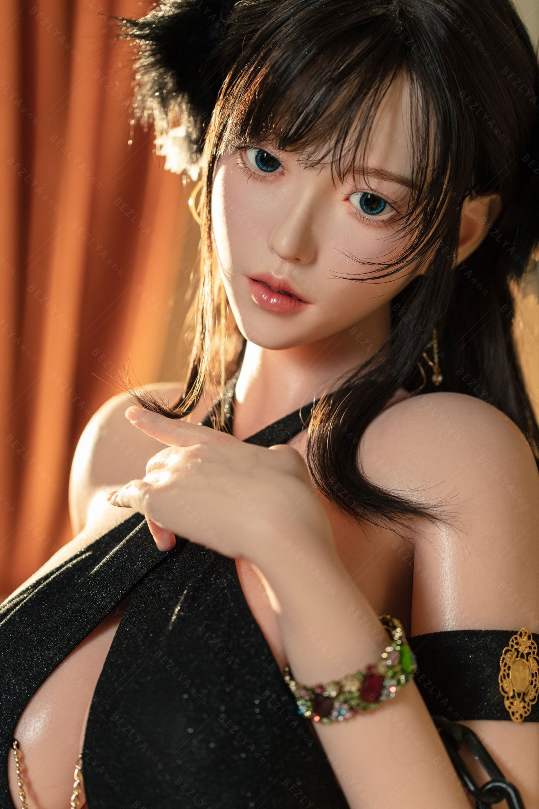 Sekso lėlė Nymphaea (Bezlya Doll 155 cm H-puodelis 2,1 silikonas)