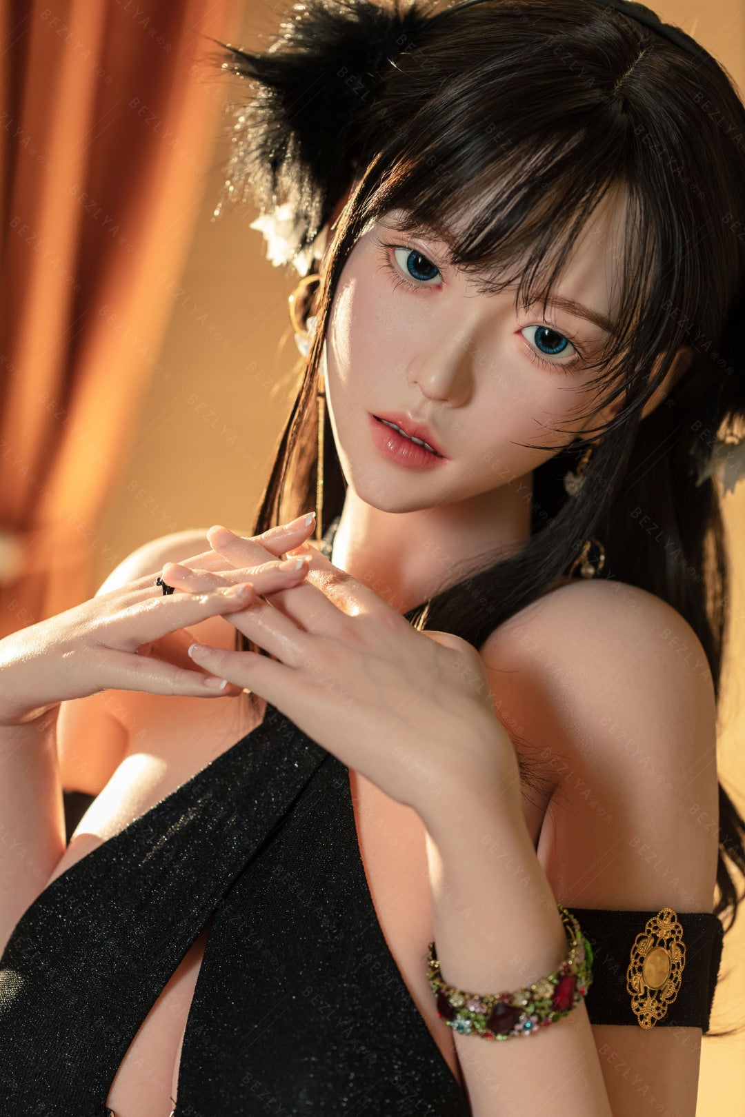 Sekso lėlė Nymphaea (Bezlya Doll 155 cm H-puodelis 2,1 silikonas)